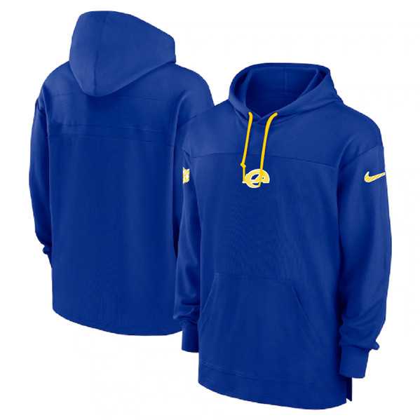 Men's Los Angeles Rams Royal Performance Pullover Hoodie,We sell and wholesale Men's Los Angeles Rams Royal Performance Pullover Hoodie on line form chian!